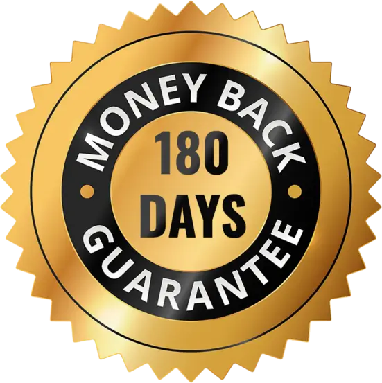 Tonic Greens 60-day money-back guarantee badge